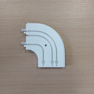 Поворот правый для карниза/планка 3-х рядный Decoray