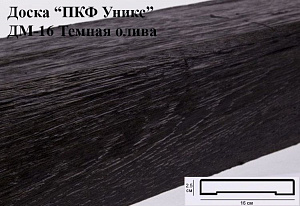 Доска Уникс ДМ16 Темная Олива 