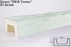 Балка Уникс Б1 Белая 