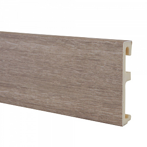 Плинтус напольный ALPHA 80 Дуб Ария 2,4м/12 шт 