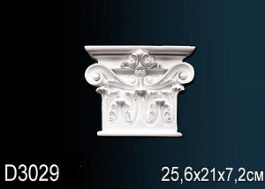Капитель пилястры Перфект D3029 левая