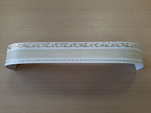 Карниз с поворотом 3р / 2,0 м / ЦВЕТ 04 / АЖУР