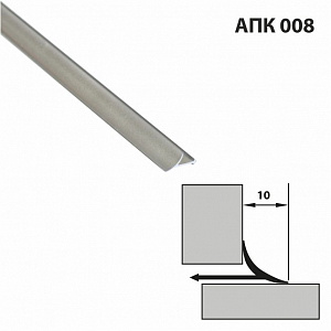 Профиль под плитку АПК 008.2500 (00-неокрашенный)