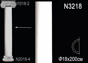 Ствол полуколонны Перфект N3218