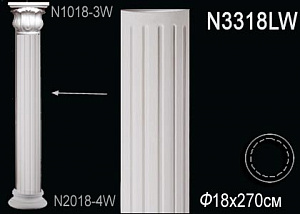 Ствол колонны Перфект N3318 LW